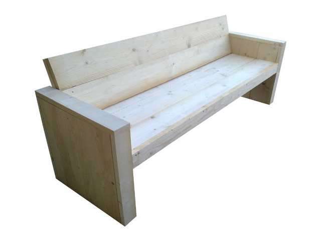 Modernes Sofa, Gartenbank - NEU aus Bauholz